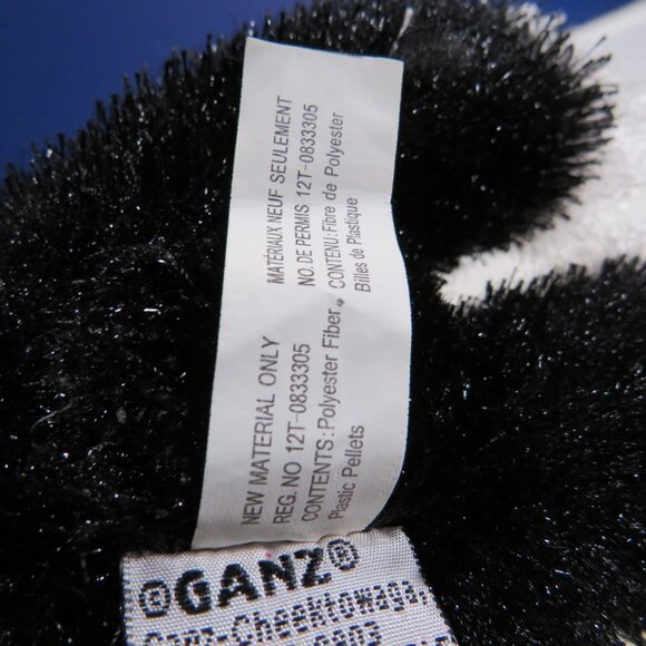 Boston Terrier Dog Puppy with "sparkly" fur WEBKINZ GANZ --NO CODE-- - Picture 10 of 11